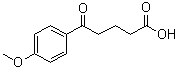 structure of CAS# 4609-10-3, 4-(4-甲氧基苯甲酰基)丁酸