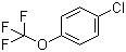 structure of CAS# 461-81-4, 4-(Trifluoromethoxy)chlorobenzene