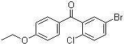structure of CAS# 461432-22-4, (5-溴-2-氯苯基)(4-乙氧苯基)甲酮