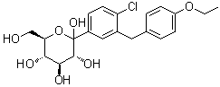 CAS # 461432-27-9, 1-C-[4-Chloro-3-[(4-ethoxyphenyl)methyl]phenyl]-D-glucopyranose
