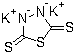 1,3,4-Thiadiazolidine-2,5-dithione potassium salt molecular structure (CAS 4628-94-8)