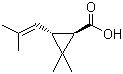 structure of CAS# 4638-92-0, (+)-反式-菊酸