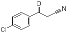 structure of CAS# 4640-66-8, 4-Chlorobenzoylacetonitrile