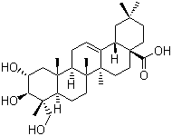 CAS # 465-00-9, Arjunolic acid, 2,3,23-Trihydroxyolean-12-en-28-oic acid