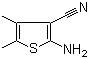 structure of CAS# 4651-94-9, 2-Amino-4,5-dimethylthiophene-3-carbonitrile