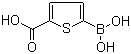 structure of CAS# 465515-31-5, 5-羧基噻吩-2-硼酸