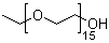 CAS # 4669-05-0, 3,6,9,12,15,18,21,24,27,30,33,36,39,42,45-Pentadecaoxaheptatetracontan-1-ol