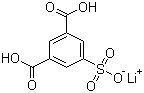 structure of CAS# 46728-75-0, 5-磺基-1,3-苯二甲酸单锂盐