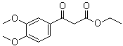 structure of CAS# 4687-37-0, 3-(3,4-二甲氧基苯基)-3-氧代丙酸乙酯