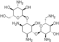 structure of CAS# 4696-76-8, 卡那霉素 B