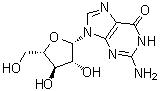 CAS # 469887-93-2, 2-Amino-9-beta-L-arabinofuranosyl-1,9-dihydro-6H-purin-6-one