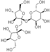 structure of CAS# 470-69-9, 1-Fructosylsucrose