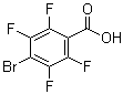 structure of CAS# 4707-24-8, 4-Bromo-2,3,5,6-tetrafluorobenzoic acid