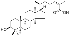 CAS # 472-30-0, Masticadienolic acid, (3beta,13alpha,14beta,17alpha,20S,24Z)-3-Hydroxylanosta-7,24-dien-26-oic acid