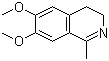 structure of CAS# 4721-98-6, 1-甲基-6,7-二甲氧基-3,4-二氢异喹啉