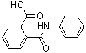 CAS # 4727-29-1, N-Phenylphthalamidic acid, Nevirol, Phthalic acid monoanilide, Phthalic monoanilide, Phthalomonoanilide, o-(Phenylcarbamoyl)benzoic acid