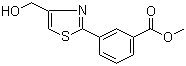 CAS 登录号：473538-10-2, 3-[4-(羟甲基)噻唑-2-基]苯甲酸甲酯