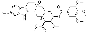 CAS 登录号：474-48-6, 利血平 N-氧化物