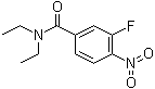 CAS 登录号：474020-75-2, N,N-二乙基-3-氟-4-硝基苯甲酰胺
