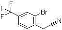 structure of CAS# 474024-36-7, 2-溴-4-三氟甲基苯乙腈