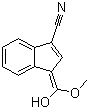 CAS # 474024-40-3, 1-(Hydroxymethoxymethylene)-1H-indene-3-carbonitrile