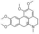 structure of CAS# 475-81-0, (+)-Glaucine