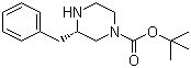 structure of CAS# 475272-55-0, (S)-1-Boc-3-benzylpiperazine