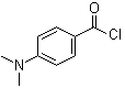 CAS # 4755-50-4, 4-(Dimethylamino)benzoyl chloride, p-(Dimethylamino)benzoyl chloride, 4-(N,N-Dimethylamino)benzoyl chloride