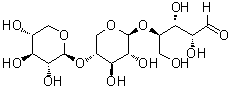structure of CAS# 47592-59-6, 木三糖
