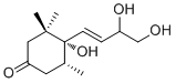 CAS 登录号：476682-97-0, 6,9,10-三羟基-7-巨豆烯-3-酮