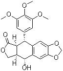 structure of CAS# 477-47-4, 苦鬼臼毒素