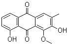 CAS # 477-85-0, 2,8-Dihydroxy-1-methoxy-3-methyl-anthraquinone, Obtusifolin (anthraquinone)
