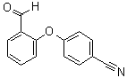 structure of CAS# 478043-88-8, 4-(2-甲酰基苯氧基)苯甲腈