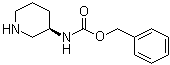 structure of CAS# 478646-32-1, (R)-哌啶-3-基氨基甲酸苄酯
