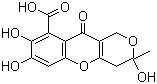 structure of CAS# 479-66-3, Fulvic acid