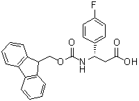 CAS # 479064-89-6, (betaS)-beta-[[(9H-Fluoren-9-ylmethoxy)carbonyl]amino]-4-fluorobenzenepropanoic acid