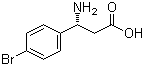 structure of CAS# 479074-63-0, (R)-3-Amino-3-(4-bromophenyl)propionic acid