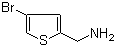structure of CAS# 479090-38-5, 4-溴-2-氨甲基噻吩
