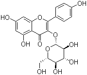 structure of CAS# 480-10-4, Astragalin