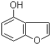 structure of CAS# 480-97-7, 4-苯并呋喃酚
