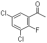1-(3,5-Dichloro-2-fluorophenyl)ethanone molecular structure (CAS 480438-93-5)
