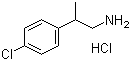 structure of CAS# 4806-79-5, 2-(4-氯苯基)丙-1-胺盐酸盐