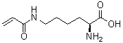 CAS # 48065-82-3, N6-(1-Oxo-2-propen-1-yl)-L-lysine, N-epsilon-Acryloyl L-Lysine, NSC 288650