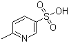 structure of CAS# 4808-69-9, 6-Methylpyridine-3-sulfonic acid