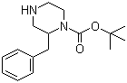 structure of CAS# 481038-63-5, N-1-Boc-2-苄基哌嗪