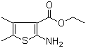 structure of CAS# 4815-24-1, 2-氨基-4,5-二甲基噻吩-3-羧酸乙酯