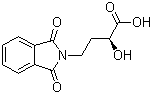 structure of CAS# 48172-10-7, (2S)-4-(1,3-Dioxoisoindolin-2-yl)-2-hydroxybutanoic acid