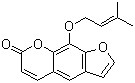 structure of CAS# 482-44-0, Imperatorin