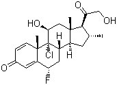 CAS 登录号：4828-27-7, 氯可托龙
