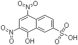 CAS 登录号：483-84-1, 8-羟基-5,7-二硝基萘-2-磺酸